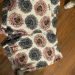 Loft floral shorts, size 10